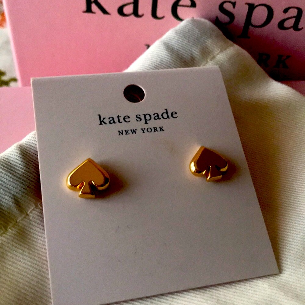 NWT Kade Spade ♠️ Gold Earrings